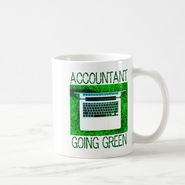 Mug T Shirt Compable Environnemental Comptable  (Droite)