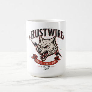 Mug T-Shirt Crâne de Loup Rustwire