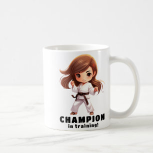 Mug T Shirt d'arts martiaux de karaté pour filles