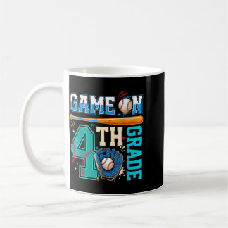 Mug T-shirt de baseball pour garçons de retour à l'éco