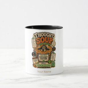 Mug T-Shirt de bureau drôle personnalisé "Soupe de pen