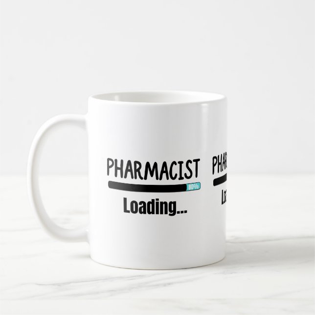 Mug T-shirt de chargement du pharmacien (Gauche)