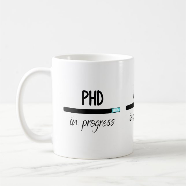 Mug T-shirt de chargement phd (Gauche)