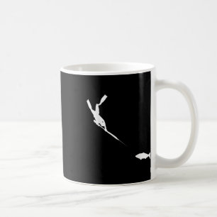 Mug T-shirt de chasse sous-marine pour plongeur en apn