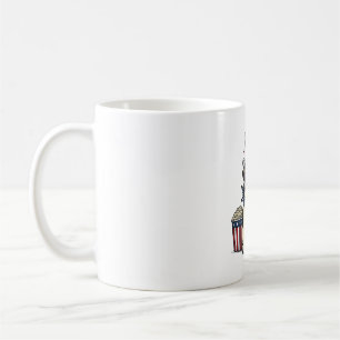 Mug T-shirt de chien avec gravure vintage Pug patrioti