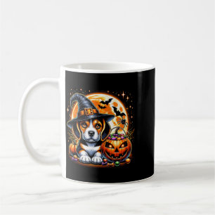Mug T-Shirt de chien chiot Halloween1