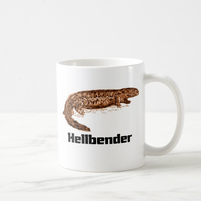 Mug T-shirt de Hellbender (Droite)