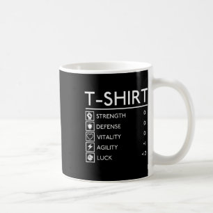 Mug T-shirt de jeu de rôle fantaisiste pour gamers amu