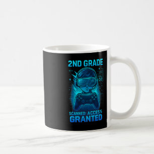 Mug T-shirt de jeu pour enfants Accès Gamer de 2e anné