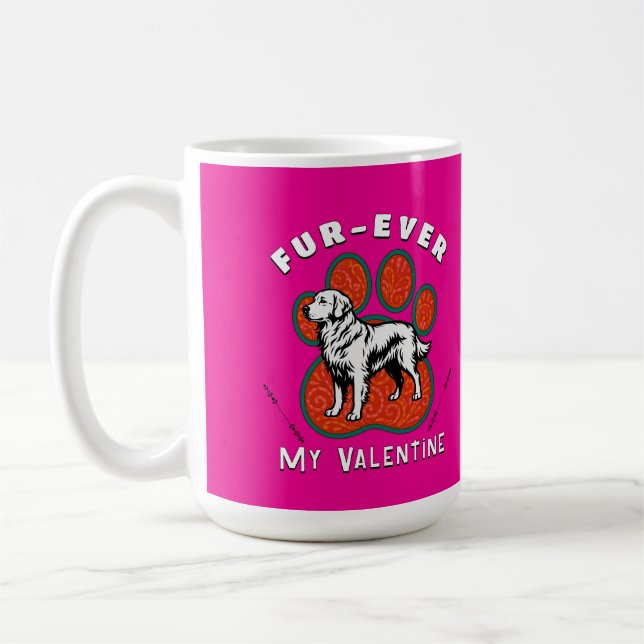 Mug T-Shirt de la Saint-Valentin (Gauche)