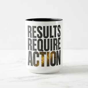 Mug T-shirt de motivation pour salle de sport sans exc
