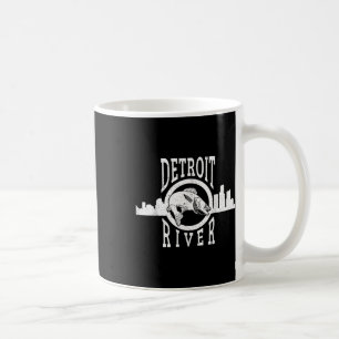 Mug T Shirt de pêche au doré de la rivière Détroit pou