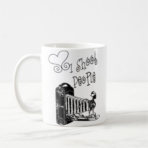 Mug T-shirt de photographie drôle avec appareil photo 