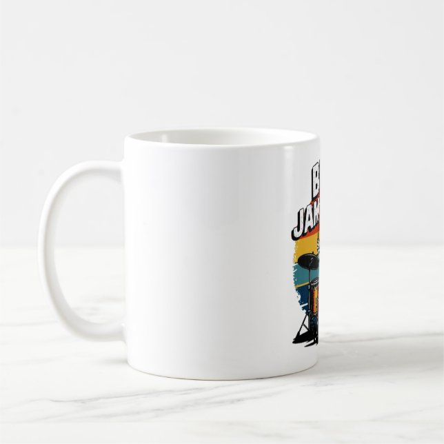 Mug T-shirt de séance de confiture de bière - Fun Bièr (Gauche)