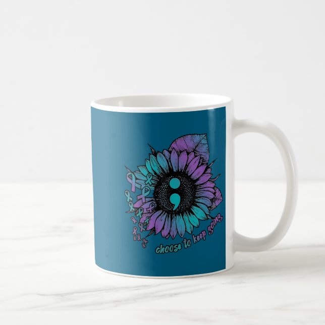 Mug T-shirt de sensibilisation à la prévention du suic (Droite)