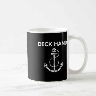 Mug T Shirt Deck Hand pour la navigation et la voile