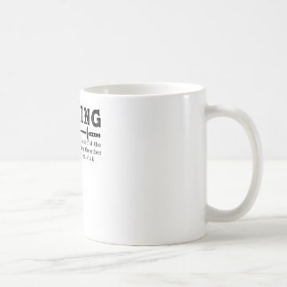 Mug T-Shirt d'escrime amusant du dictionnaire de conce