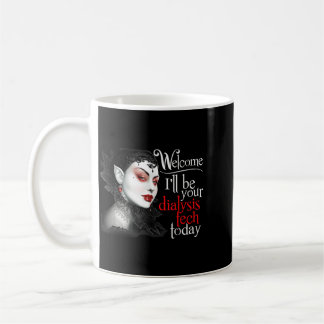 Mug T-shirt d'Halloween pour technicien de dialyse Un