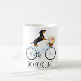 Mug T-shirt Doxycycline Pharmacie Blague , Dachshund