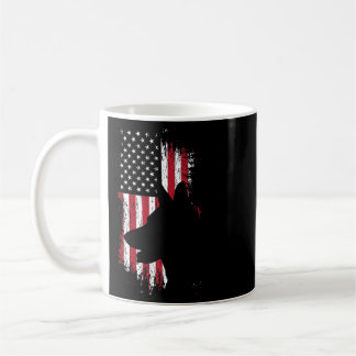 Mug T-shirt drapeau américain Berger allemand Usa Patr