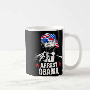 Mug T-shirt drôle Arrestation Obama 2025 Arrestation O
