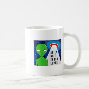 Mug T-shirt drôle d'alien amant non terrestre d'alien