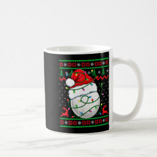 Mug T-shirt drôle de golf de Noël moche pour femmes et