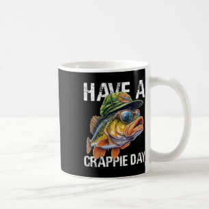 Mug T-shirt drôle de pêche pour papa, bonne journée Cr