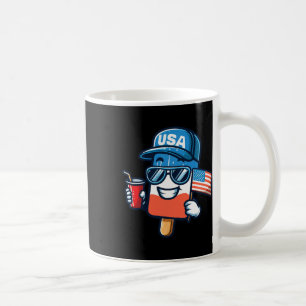 Mug T-shirt drôle de popsicle 4 juillet patriotique Am