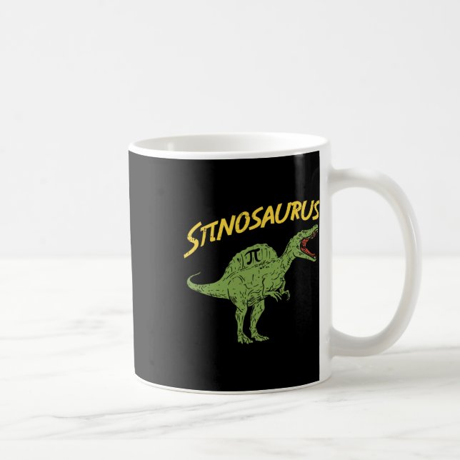Mug T-shirt drôle de Spinosaurus Pi Day Cadeau de math (Droite)