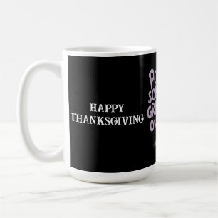 Mug T-shirt drôle de Thanksgiving "Versez-moi de la sa