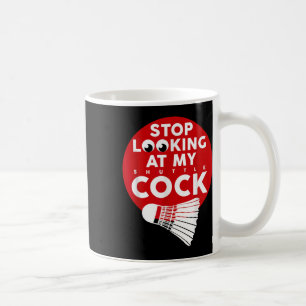 Mug T Shirt Drôle De Volant Badminton Raquette
