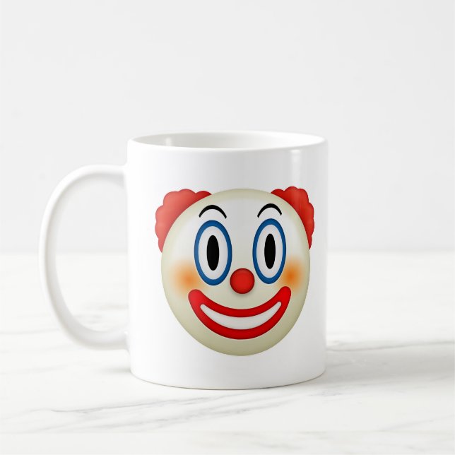 Mug T-shirt Emoji Visage Clown (Gauche)