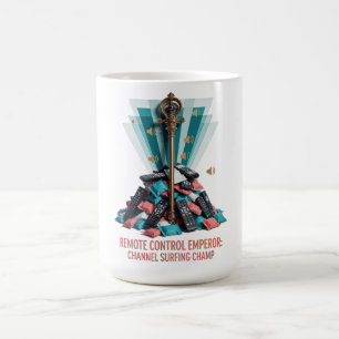 Mug T Shirt Empereur Télécommande