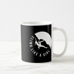Mug T Shirt Femme d'escalade comme une fille Bou