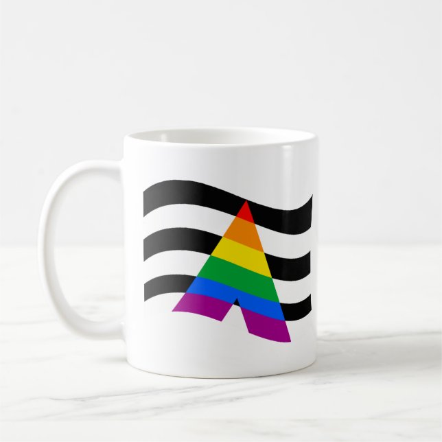 Mug T-Shirt Fierté Alliée (Gauche)