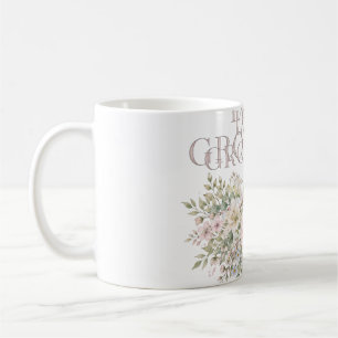 Mug T-shirt Fleurs Mémoriales Aquarelle Love Grows On