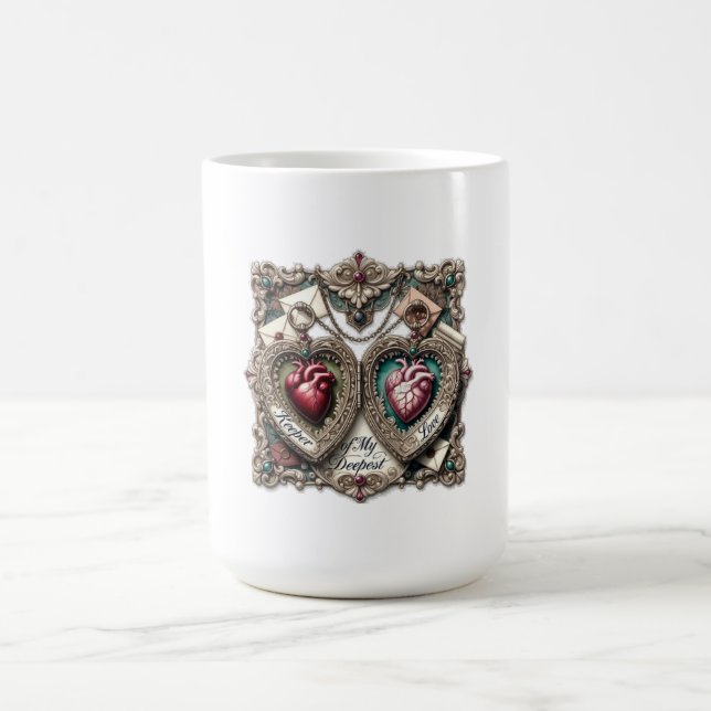 Mug T-shirt « Gardien de mon amour le plus profond » a (Centre)