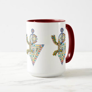 Mug T-shirt géométrique tribal Amazigh