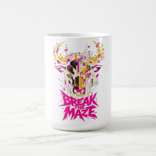 Mug T-Shirt Graphique Cyber Taureau Break The Maze pou