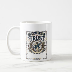 Mug T-shirt graphique de gymnastique Jésus Cheer Art c