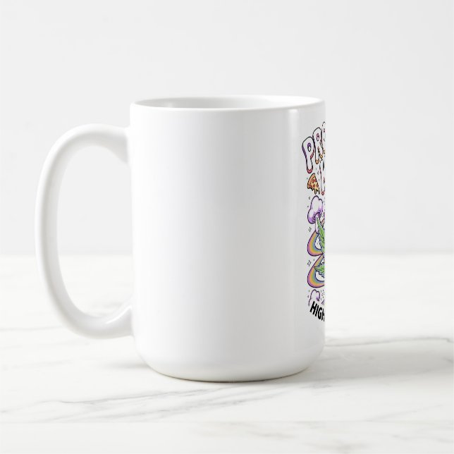 Mug T-shirt graphique pour femme ADOM "Professor Kush" (Gauche)