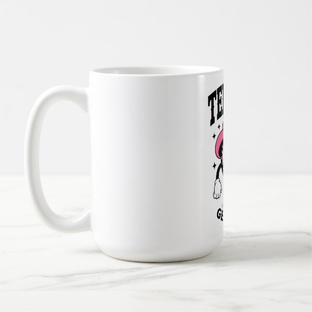 Mug T-shirt graphique pour femmes ADOM "Tee-Haw Get a  (Gauche)
