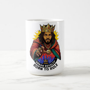 Mug T-Shirt Graphique pour Hommes Urban Royalty Born T