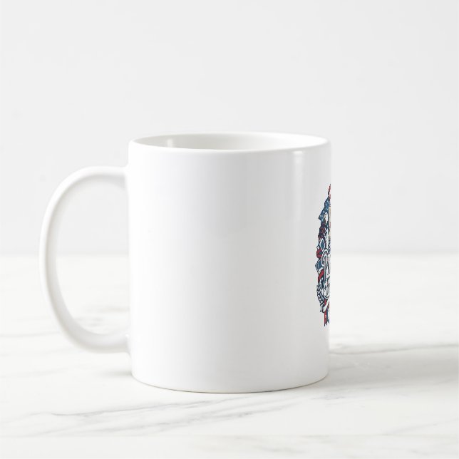 Mug T-shirt graphique vectoriel pour scrapbookeur patr (Gauche)
