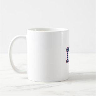 Mug T-shirt graphique vintage éclair patriotique 1776_