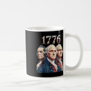 Mug T-shirt historique avec art patriotique des pères