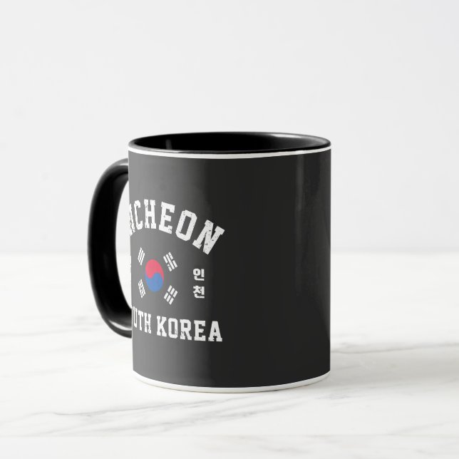 Mug T-Shirt Incheon Corée du Sud (Devant gauche)