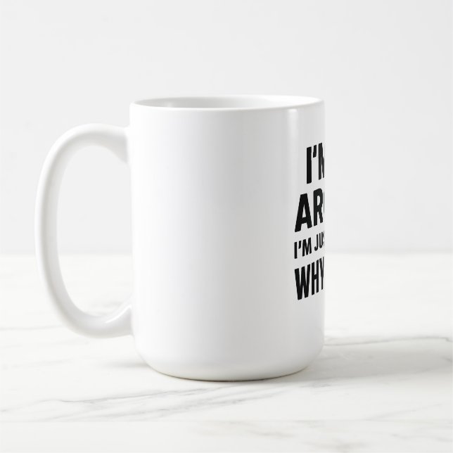 Mug T-Shirt - Je ne fais qu’expliquer pourquoi (Gauche)