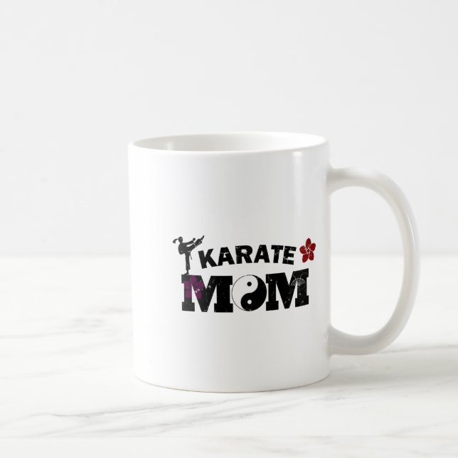Mug T Shirt Karaté Maman  (Droite)